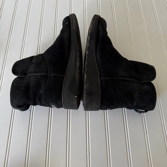 UGG Kristin Black Suede Boots size 9 - Picture 8 of 12
